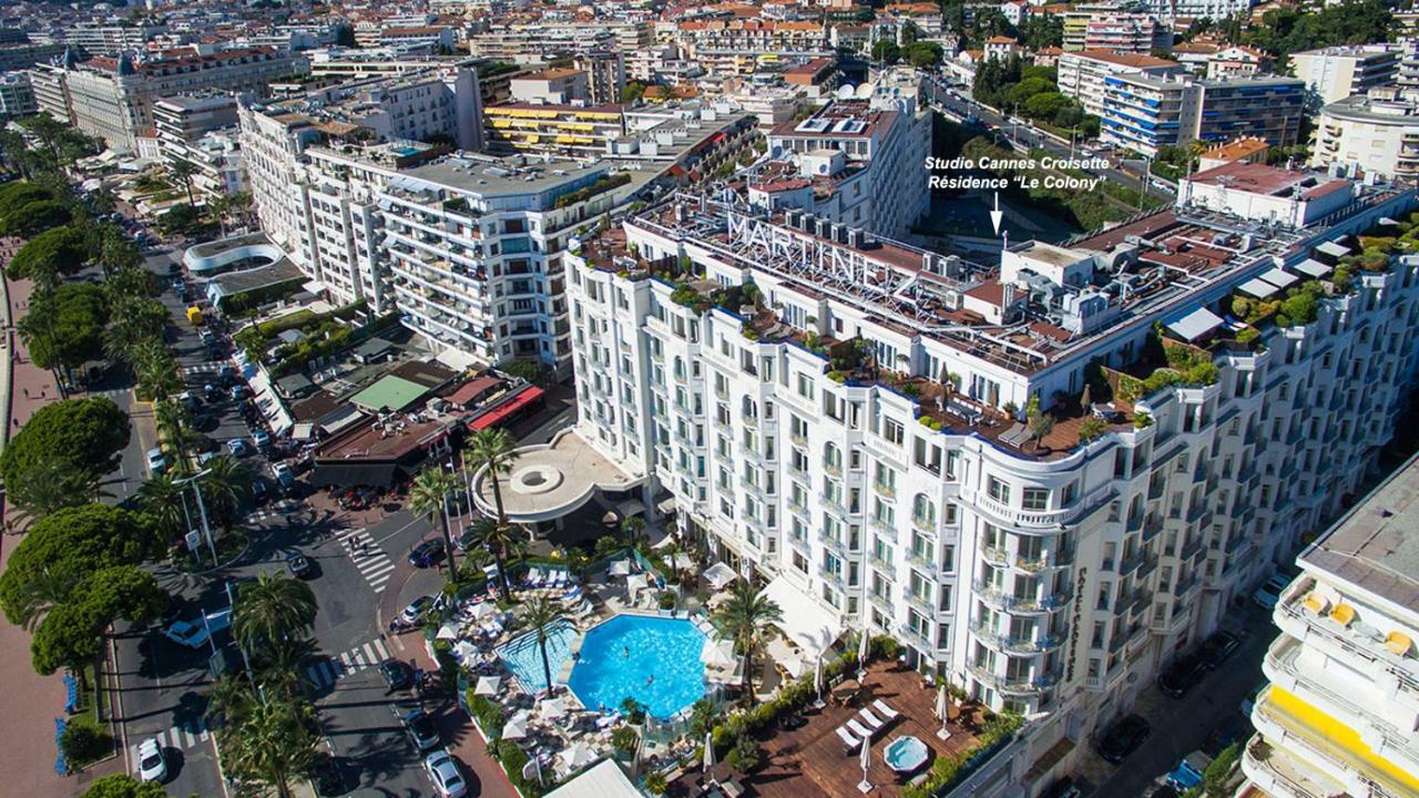 Apartament Studio Cannes Croisette Martinez Zewnętrze zdjęcie